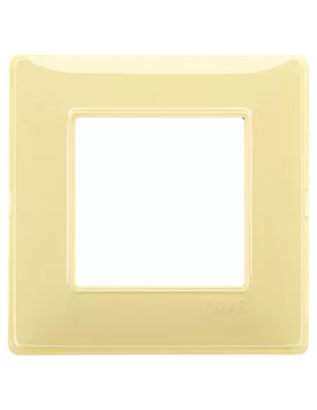 Vimar 14642.46 Plaque de fixation en cèdre à 2 modules, série Vimar Plana